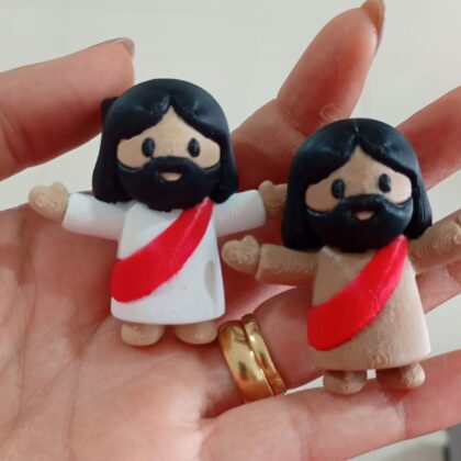 Arganel 3D JESUS - var: branca